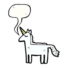 cartoon unicorn
