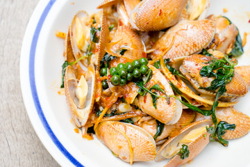 Fried clams