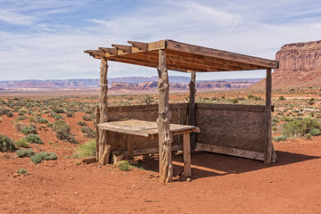 Abandoned Navajo Jewelry Stand