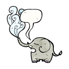 cartoon elephant
