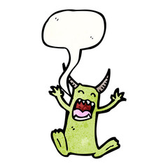 imp with speech bubble