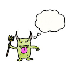 naughty little devil cartoon