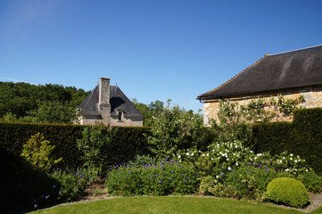 Fototapeta na wymiar Parc du Château de Touffou