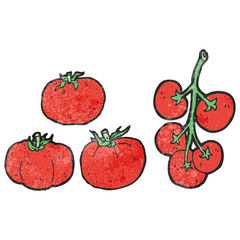 cartoon tomatoes