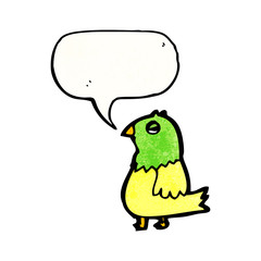 cartoon parrot