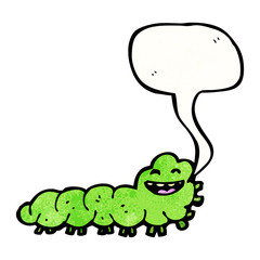 cartoon caterpillar