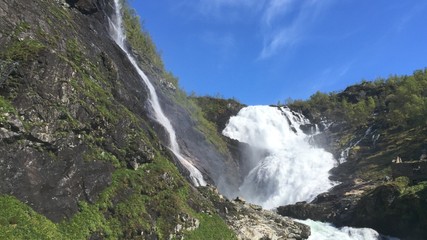 Kjosfossen Waterfalls