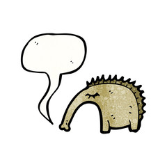 cartoon aardvark