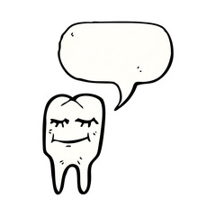 cartoon tooth