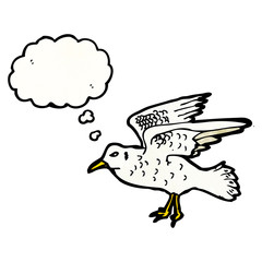 cartoon seagull