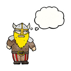 cartoon viking warrior