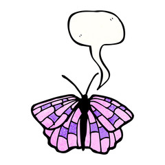 cartoon butterfly