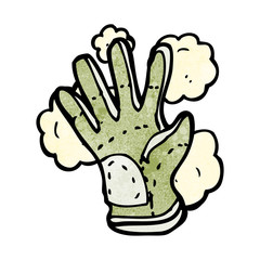 cartoon protective glove