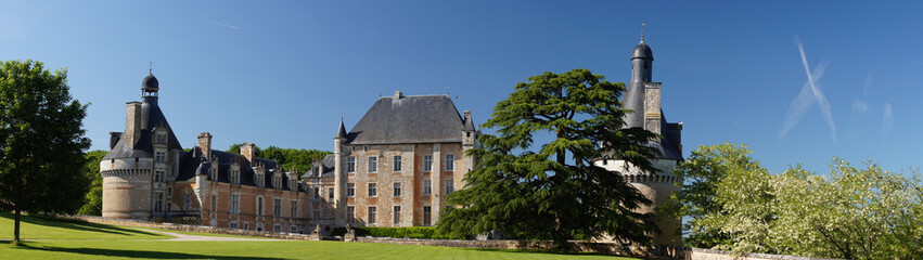 Fototapeta na wymiar Château de Touffou