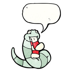 funny cartoon snake