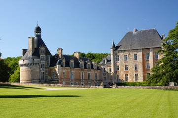 Fototapeta na wymiar Château de Touffou