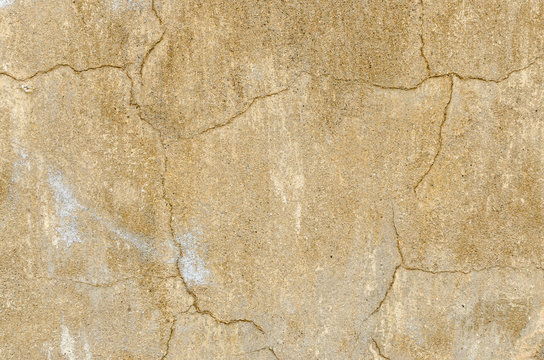 Beautiful old wall with cracks and texture