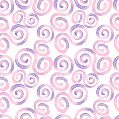 watercolor abstract seamless ornament