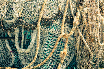 Old fishing nets