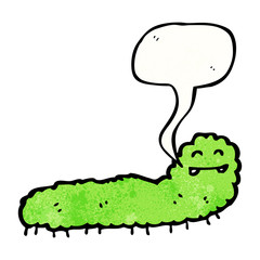 cartoon caterpillar