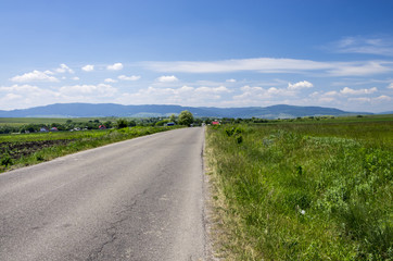 Road to mountain