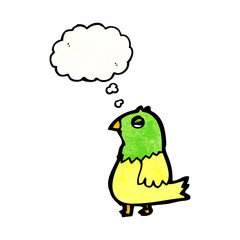 cartoon parrot