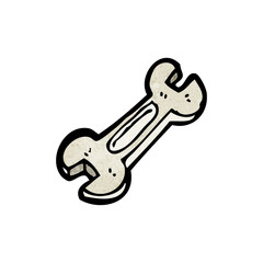 cartoon spanner