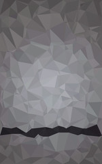 Black and white polygonal background