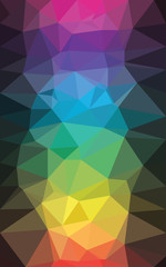 Colorful polygonal background