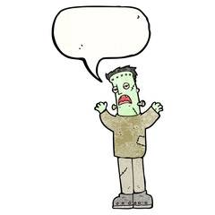 frankenstein's monster cartoon