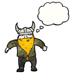 cartoon viking man