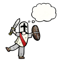 cartoon knight