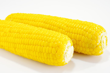 茹でたとうもろこし