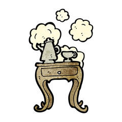 cartoon bedside table