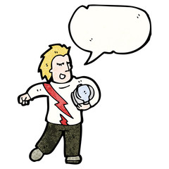 Fototapeta premium cartoon stuntman