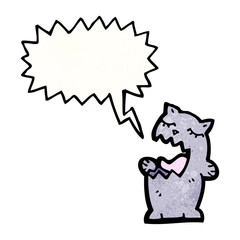 singing cat cartoon