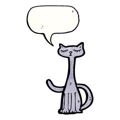 cute cartoon cat