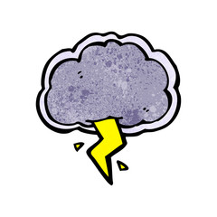 thundercloud cartoon character