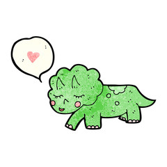 cartoon triceratops