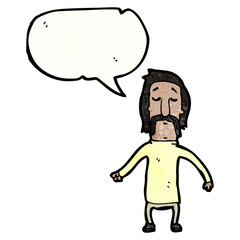 cartoon man with mustache