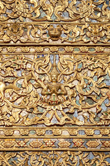Exterior detail of a Buddhist temple, Chiang Mai, Thailand