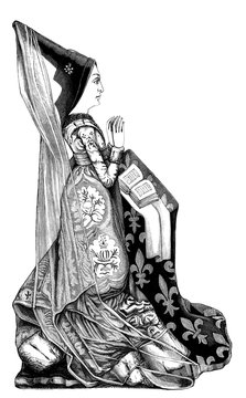 Medieval Aristocracy : Lady - 15th century