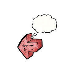 pointing arrow cartoon