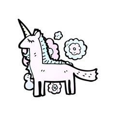 cartoon unicorn