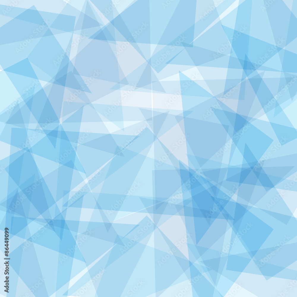 Wall mural blue abstract vector background for design