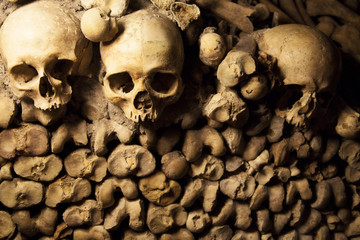 Catacombs of Paris.