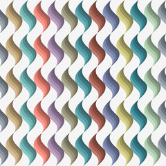 Background with colored stylized petals