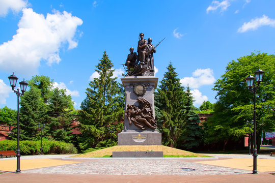  Monument to the heroes of the First world war in Kaliningrad