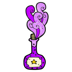 cartoon magic potion