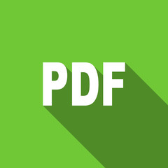 pdf flat icon